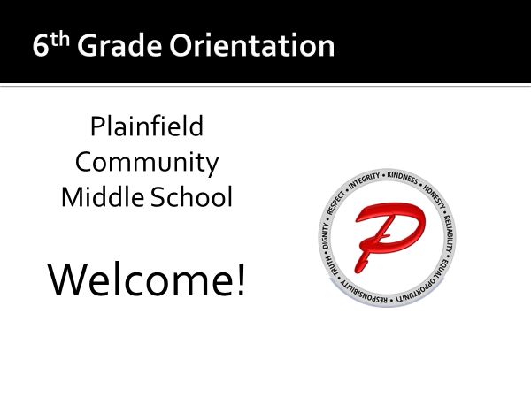 6th Grade Orientation